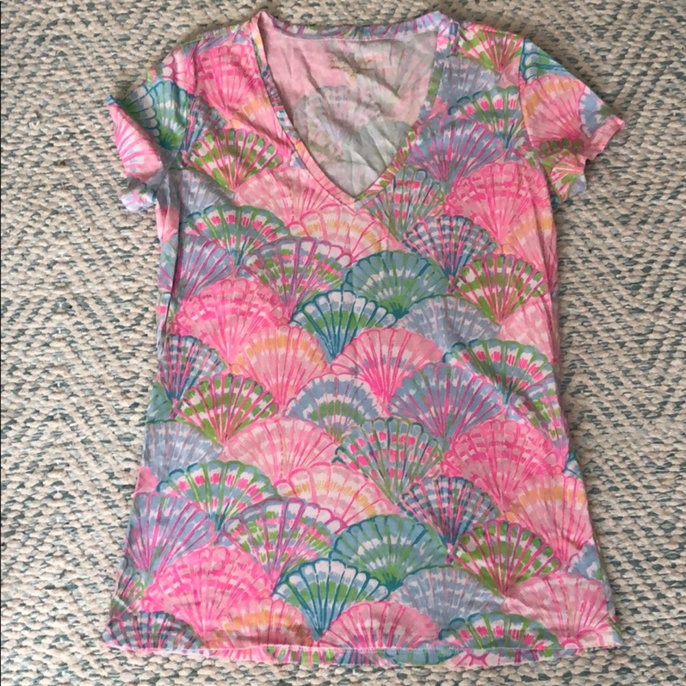 Lilly Pulitzer shell shirt